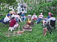 What would a Field Day be without a campfire?